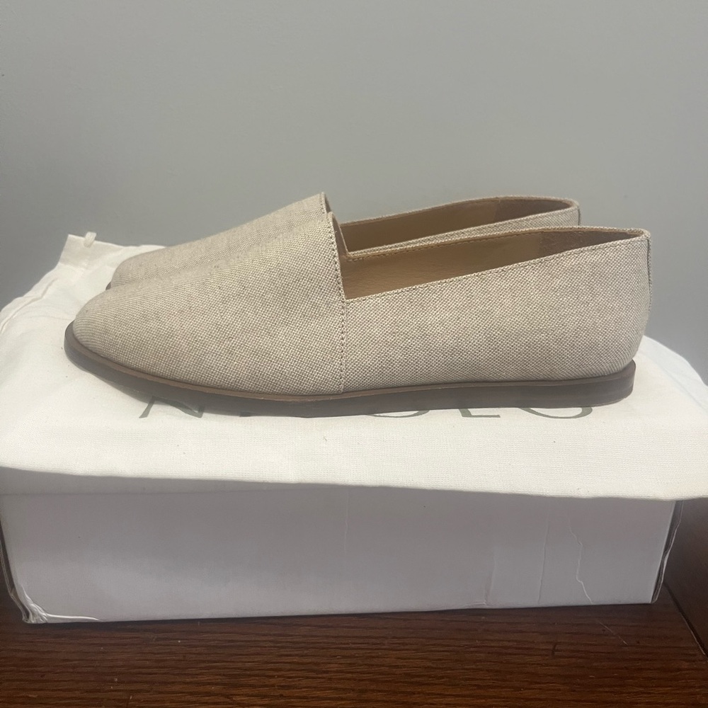 Nisolo‎ Nora Slip On tweed fabric shoes NEW 7